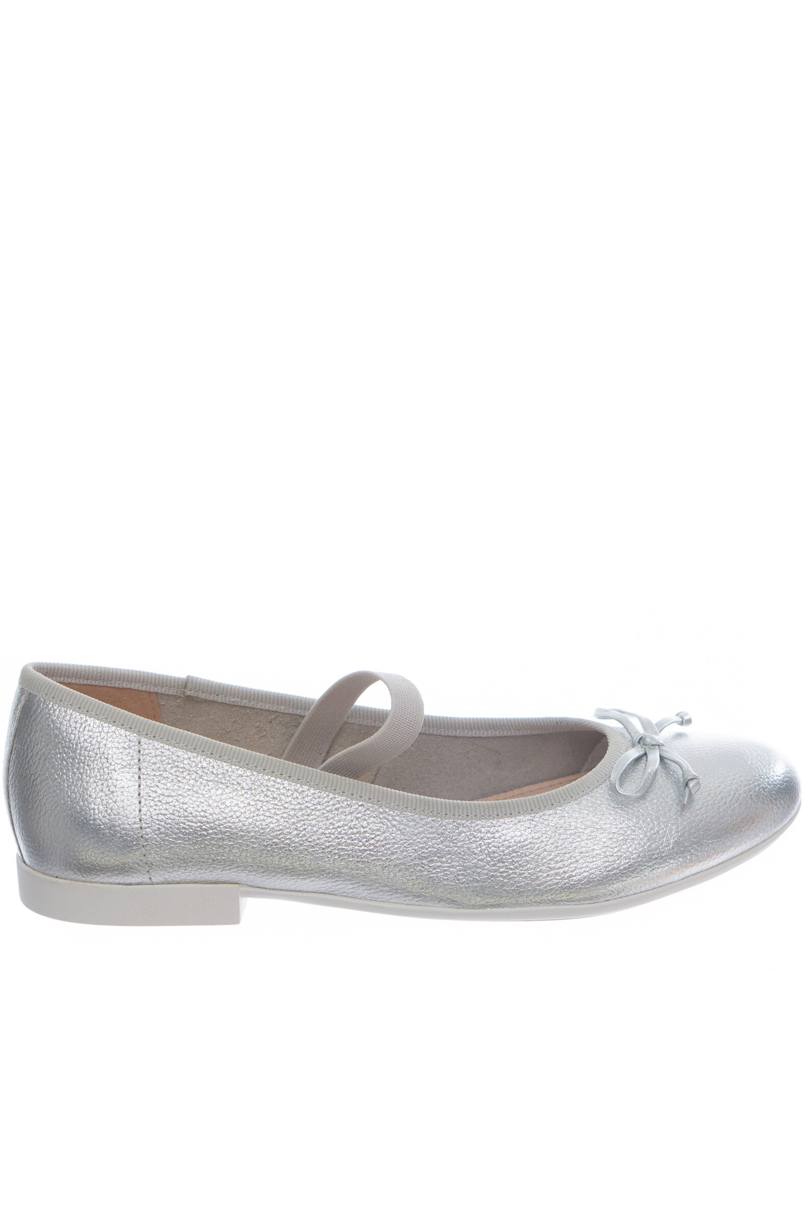 Балетки дев. АРТ.J4555D,сереб,н.к/н.к