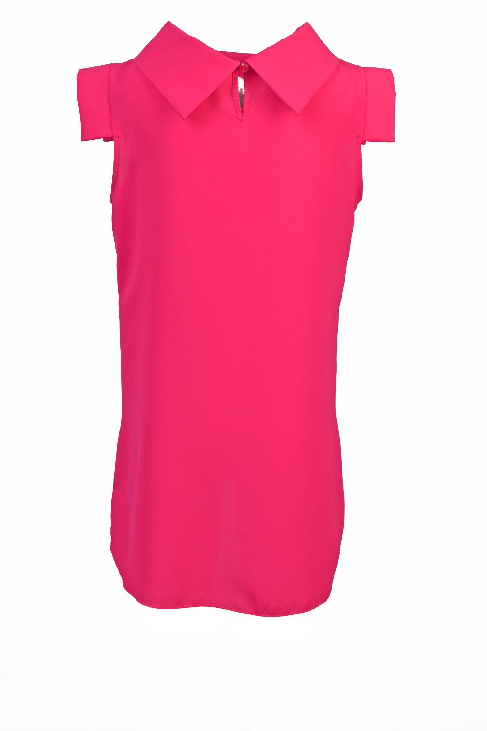 Блуза дев. АРТ.8363,фукс,пэ