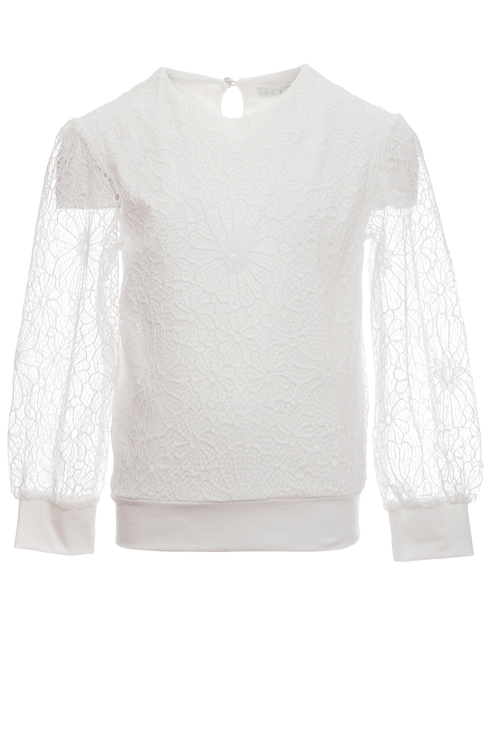 Блуза дев. АРТ.LC24G-BL-14T,мол,хл-эл