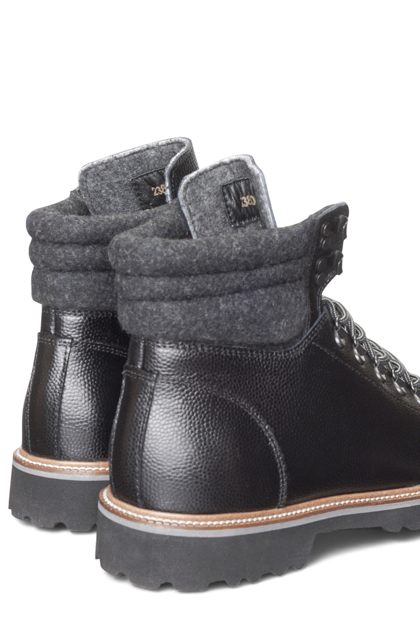 Ботинки муж. АРТ.23850B094,чер,н.к-тек/н.к-байка