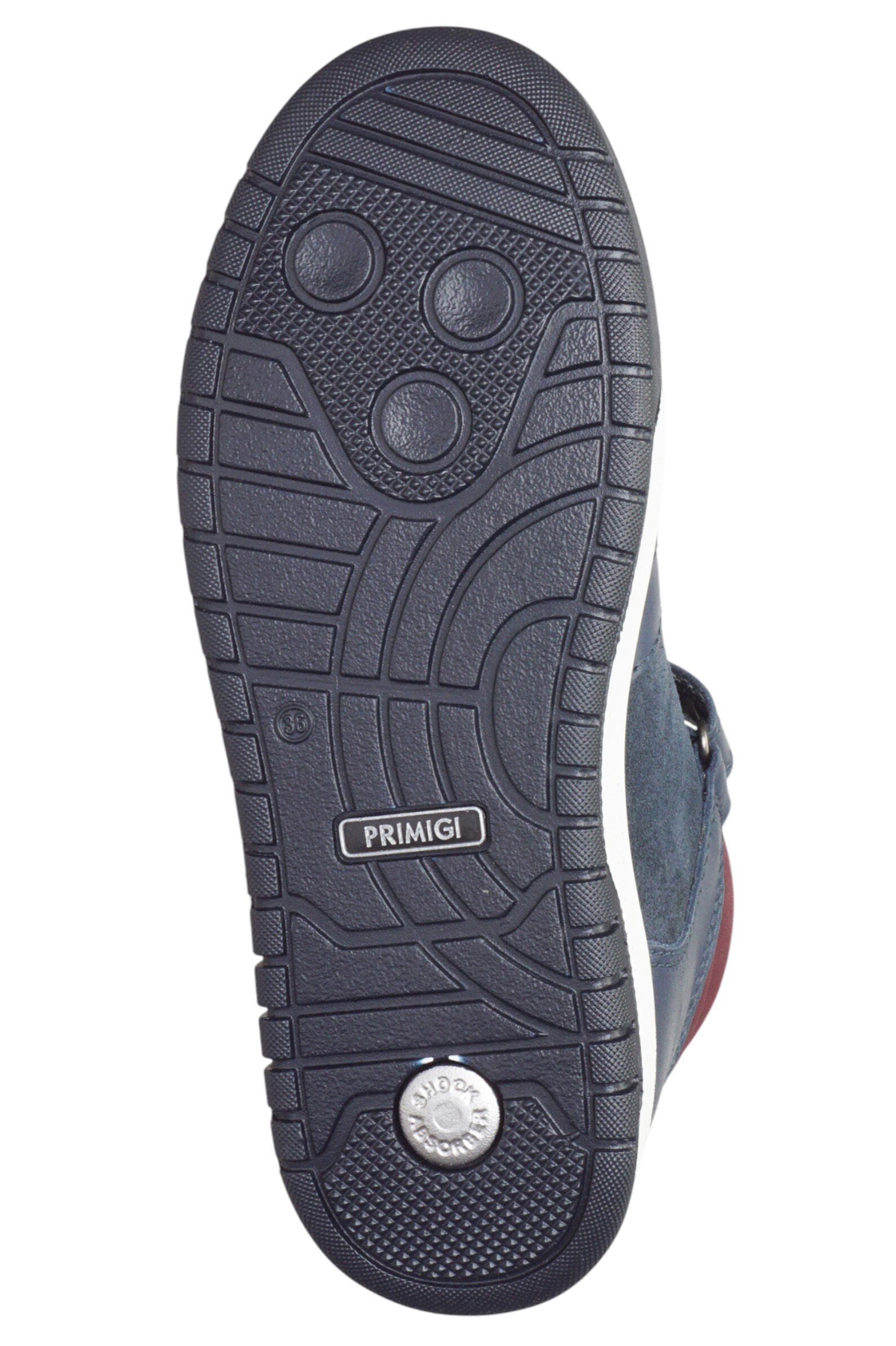 Ботинки мал. АРТ.8888200,син-бордо,н.к-з/тек