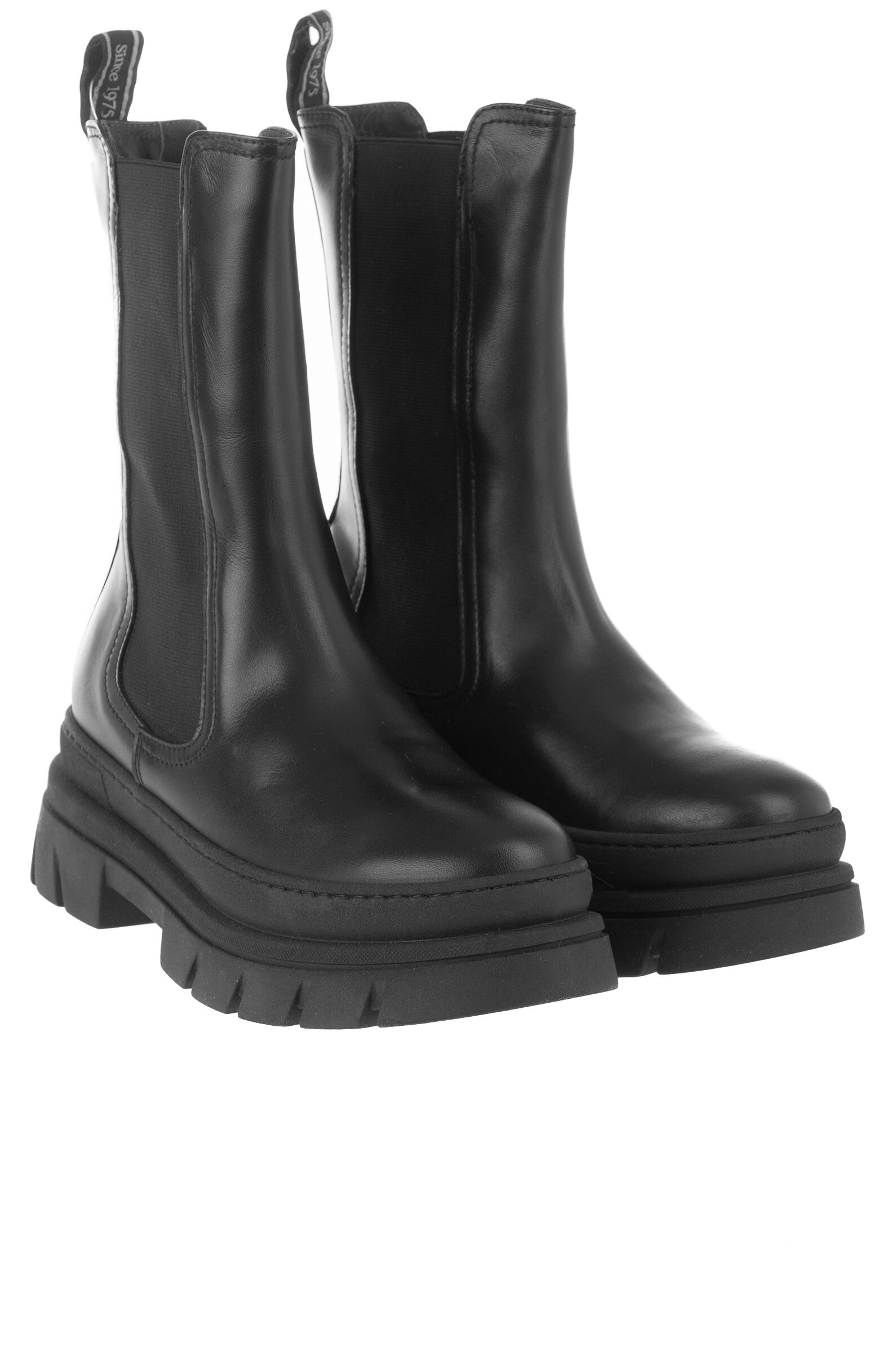 Ботинки жен. АРТ.I309109D,чер,н.к-тек/н.м