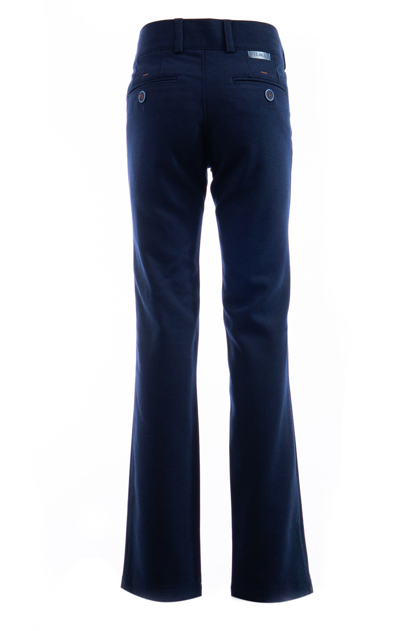 Брюки мал. АРТ.23706/6,син,пэ-вис-лайкра