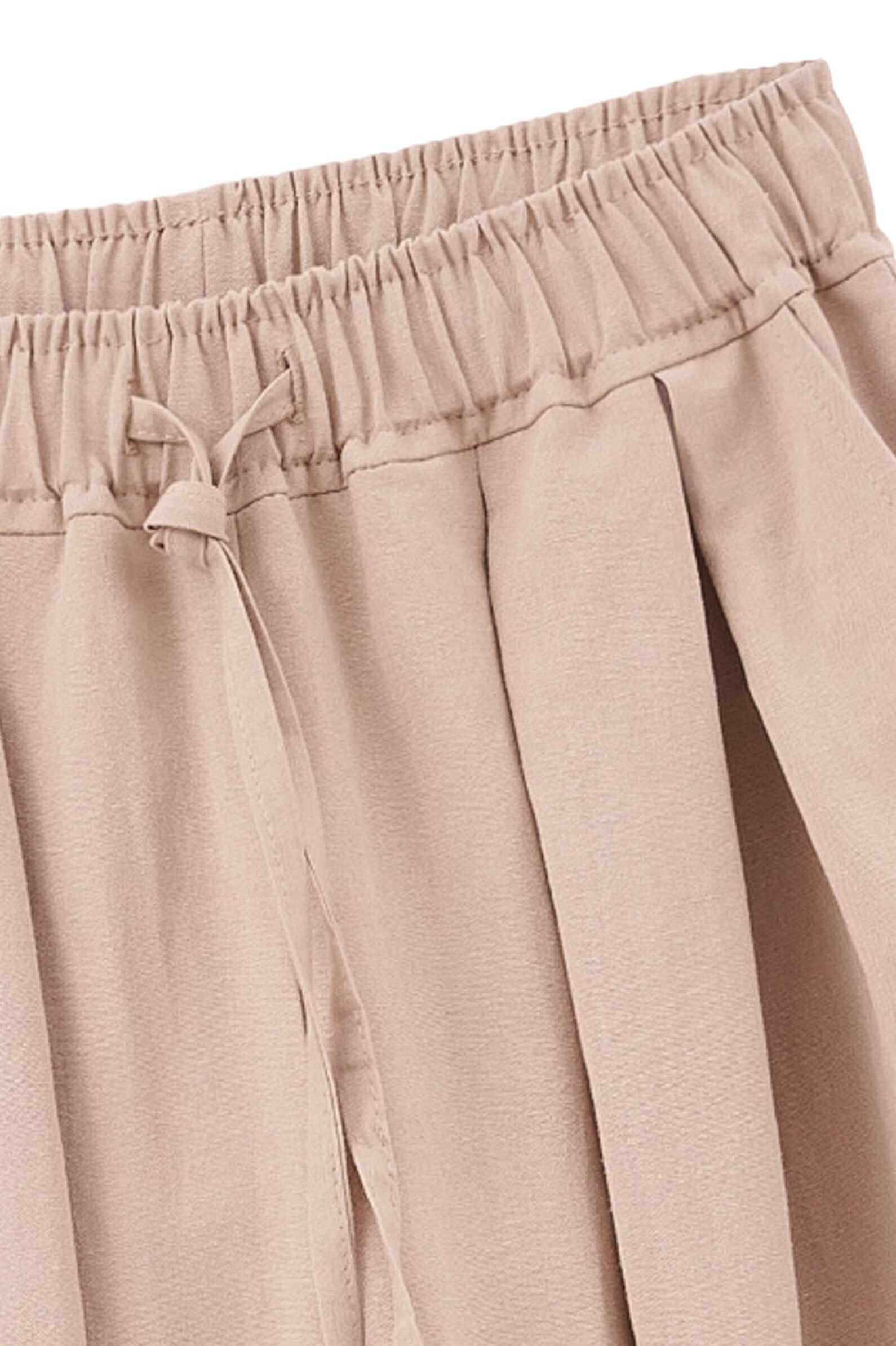 Брюки дев. АРТ.261131,беж,вис-лен