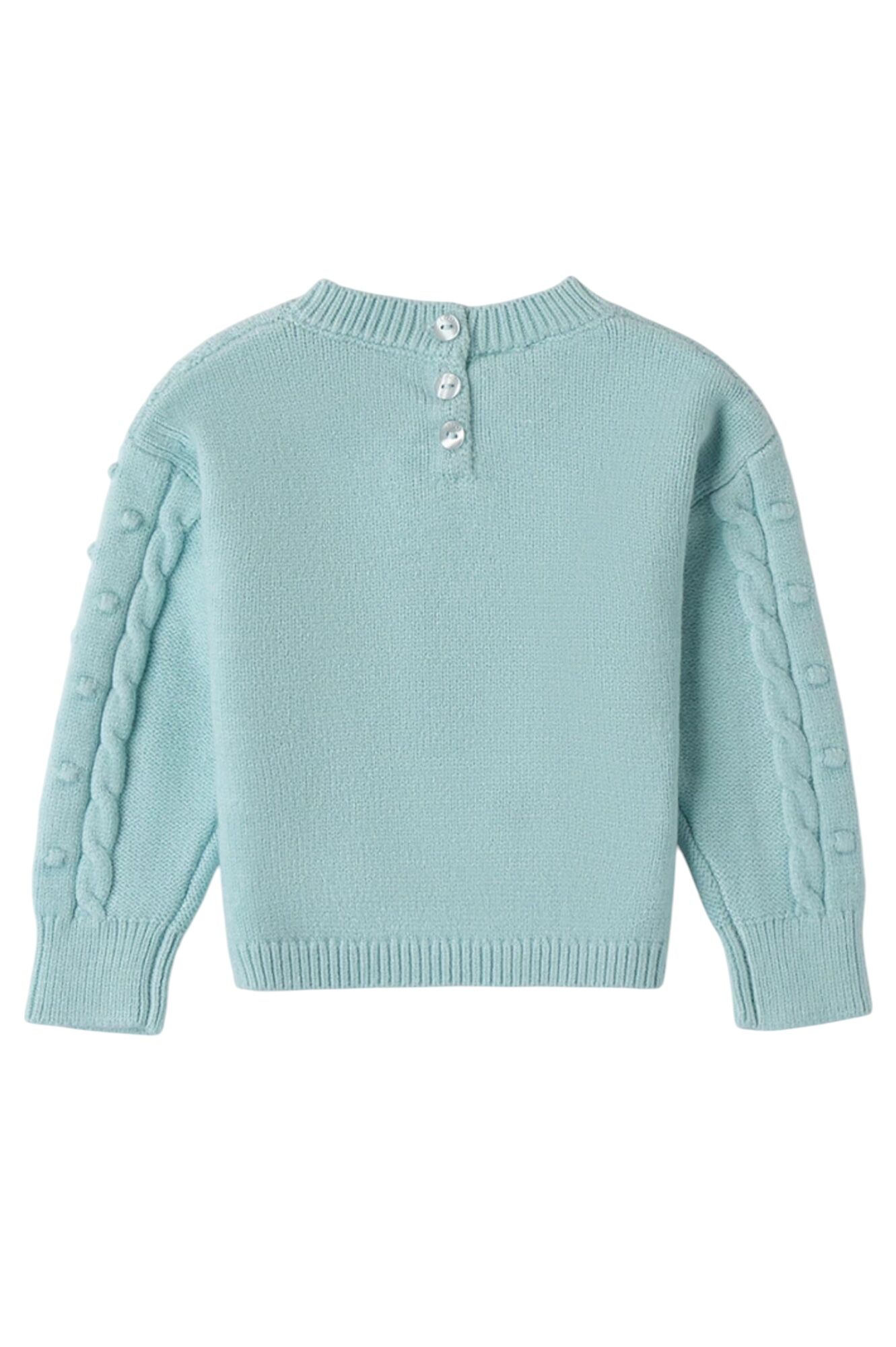 Джемпер дев. АРТ.4.A660.00,бирюз,вис-пэ-нейл