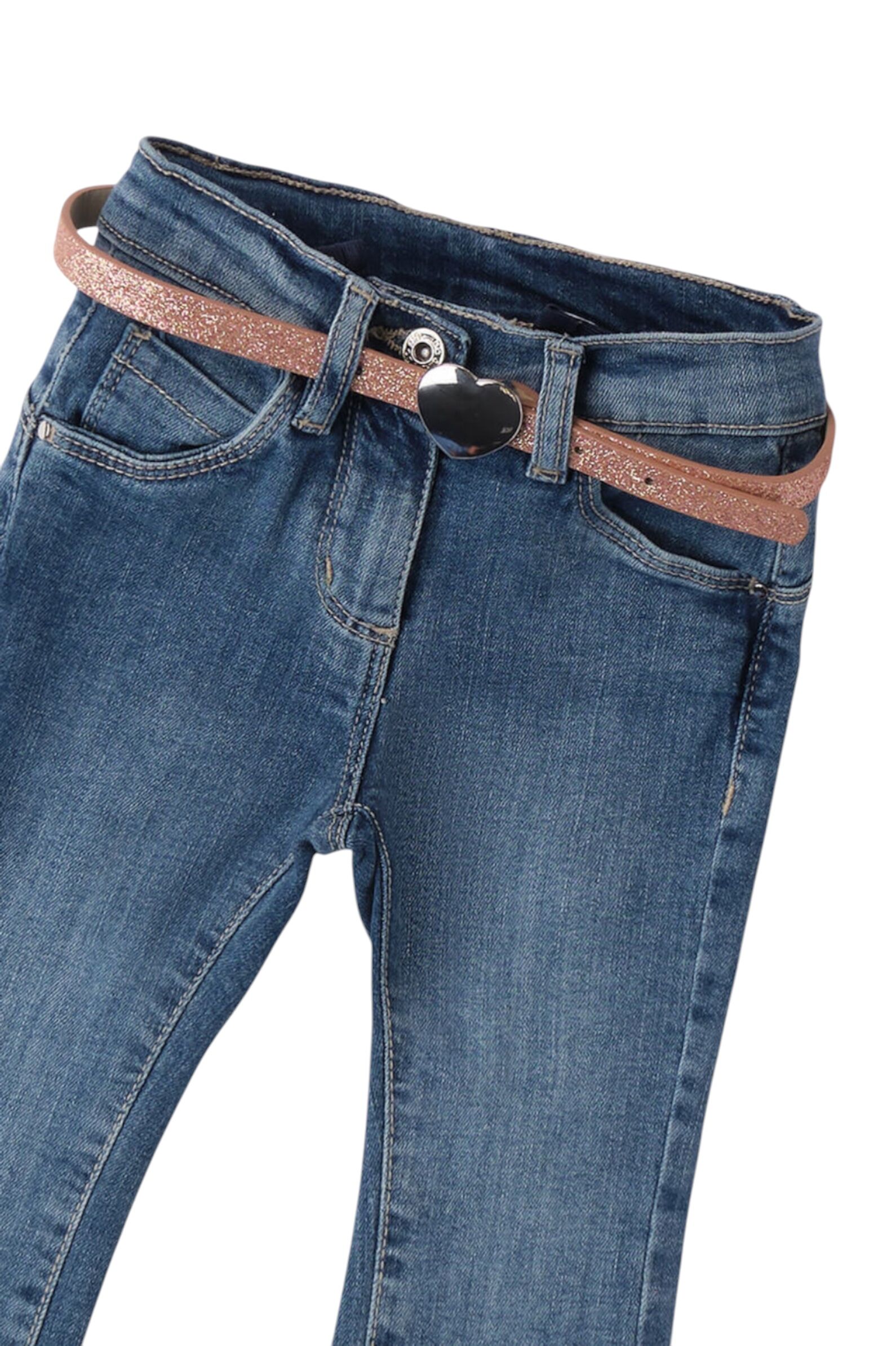 Джинсы дев. АРТ.4.A567.K1,син,хл-эл