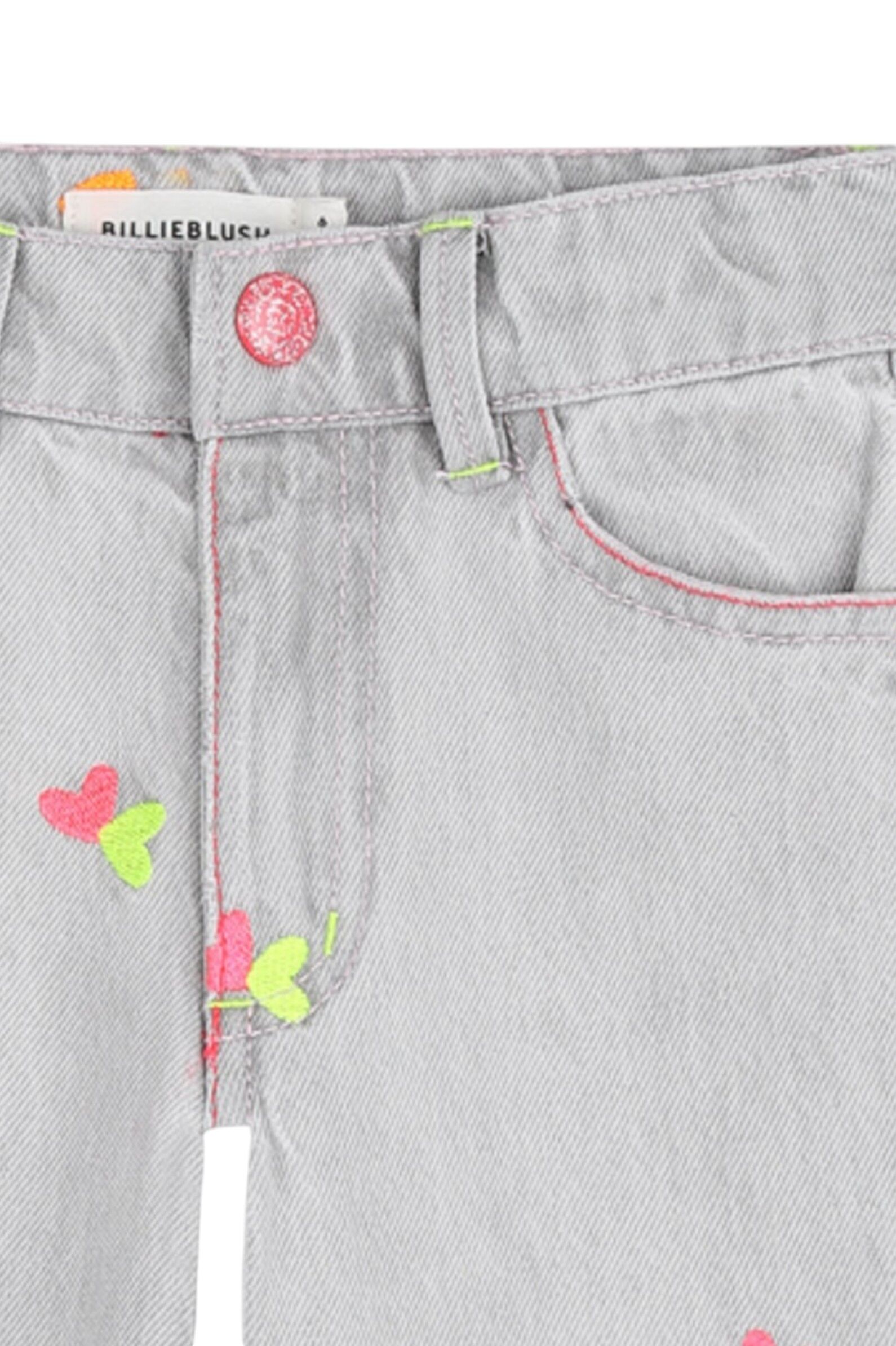 Джинсы дев. АРТ.U21876/Z20,сер,хл