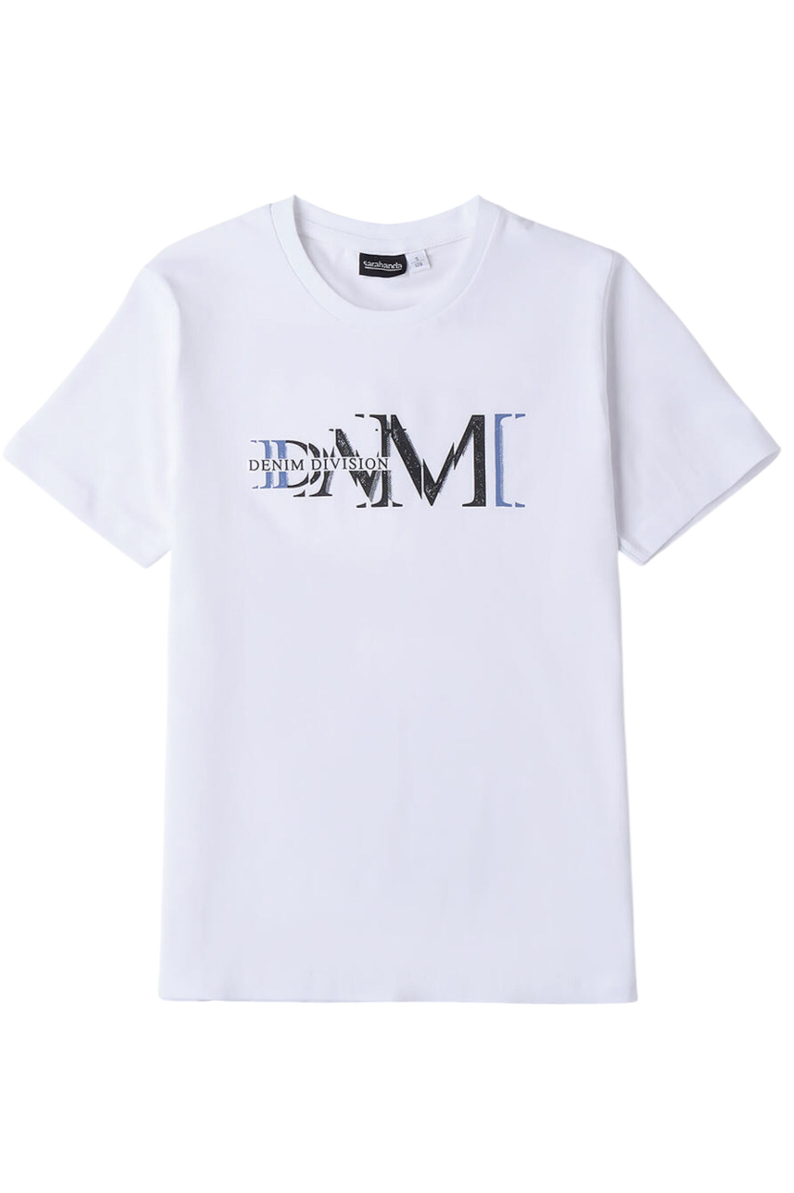 Футболка мал. АРТ.0.B735.00,бел-чер,хл-эл