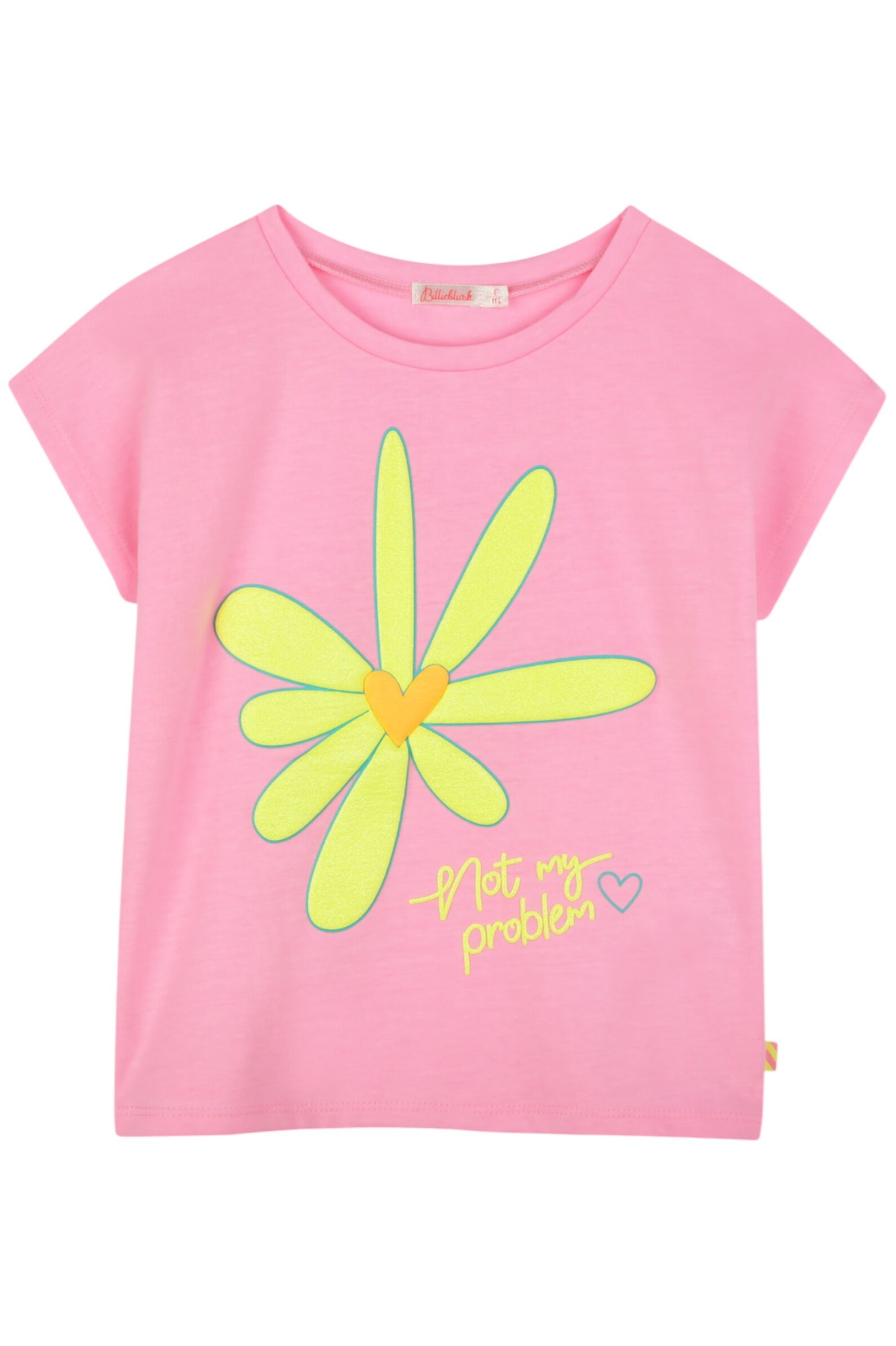 Футболка дев. АРТ.U20955/462,роз,хл-пэ