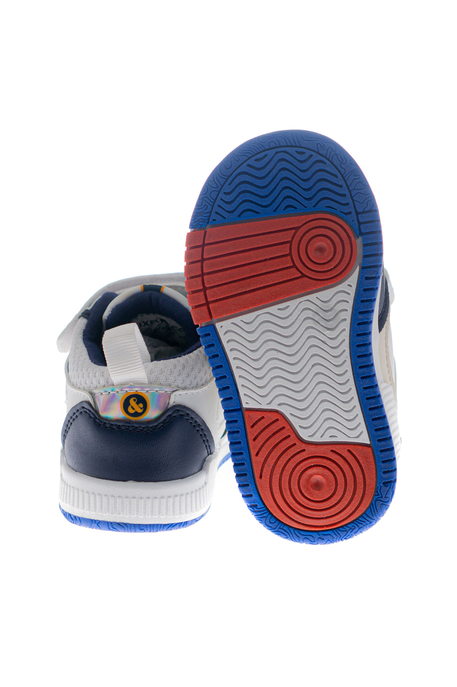 Кеды мал. АРТ.7-724018-2443,бел-син,и.к-тек/тек