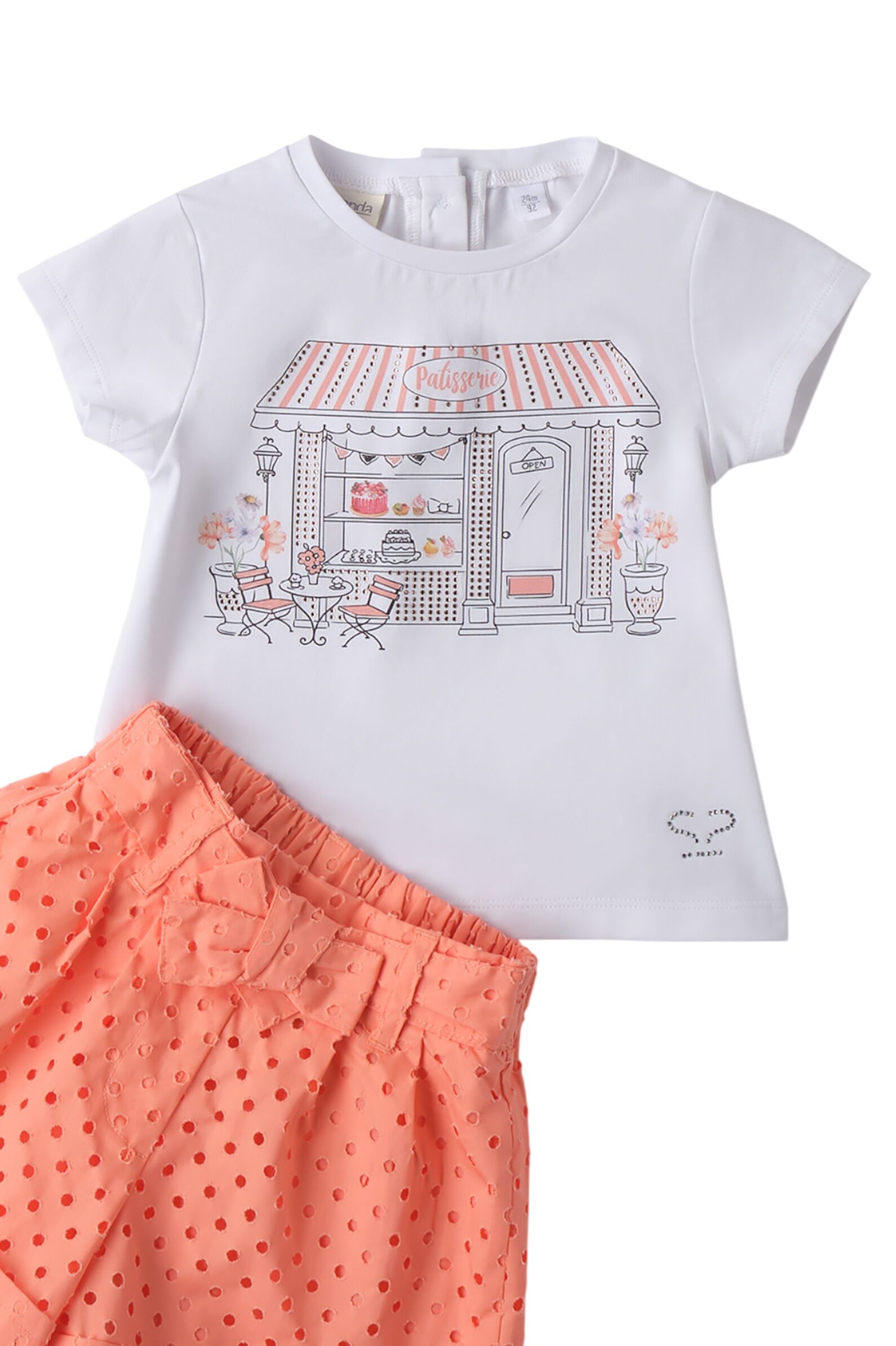 Комплект дев. АРТ.0.B351.00,бел,хл-эл