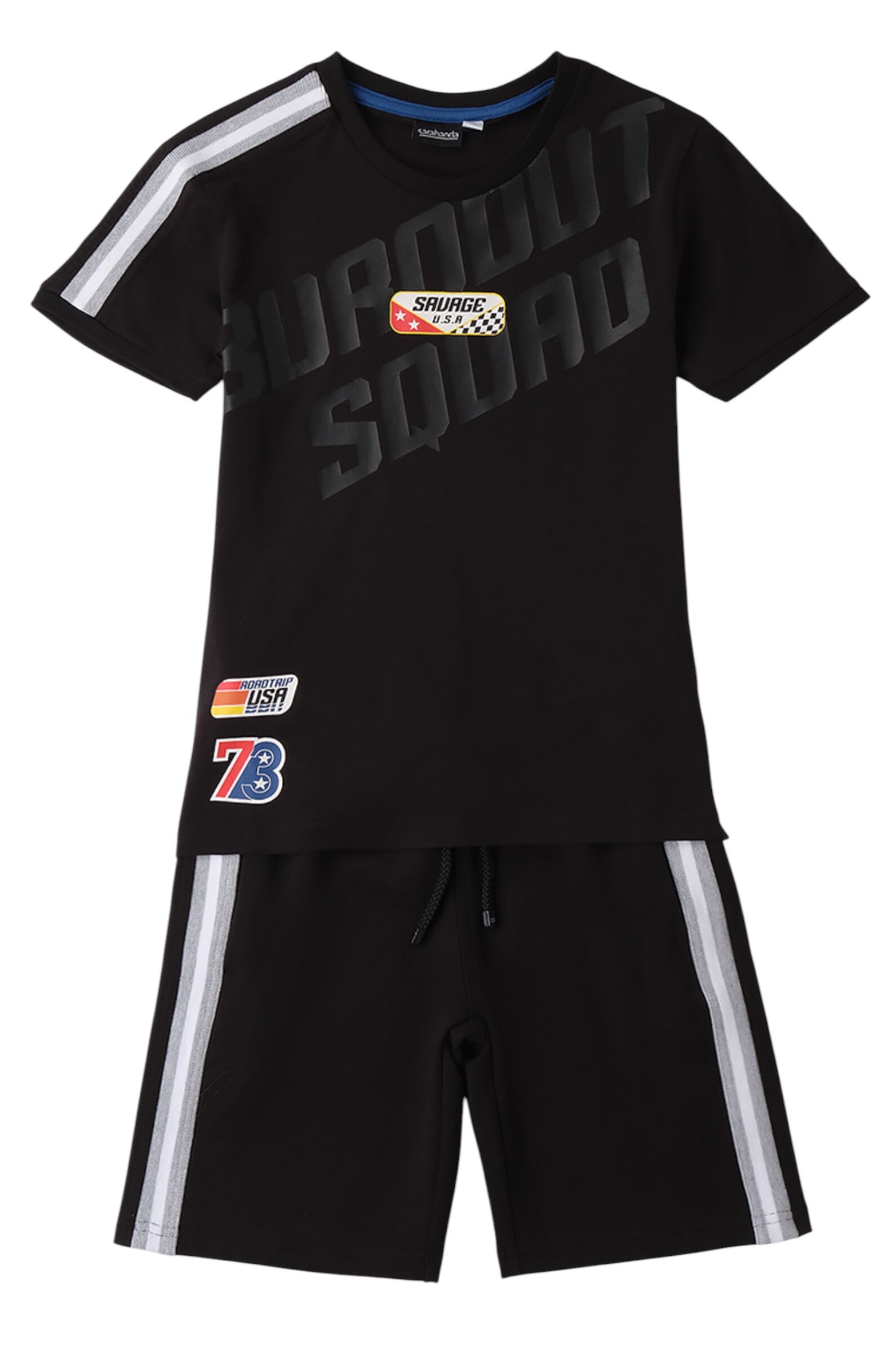 Костюм мал. АРТ.0.B701.00,чер,хл