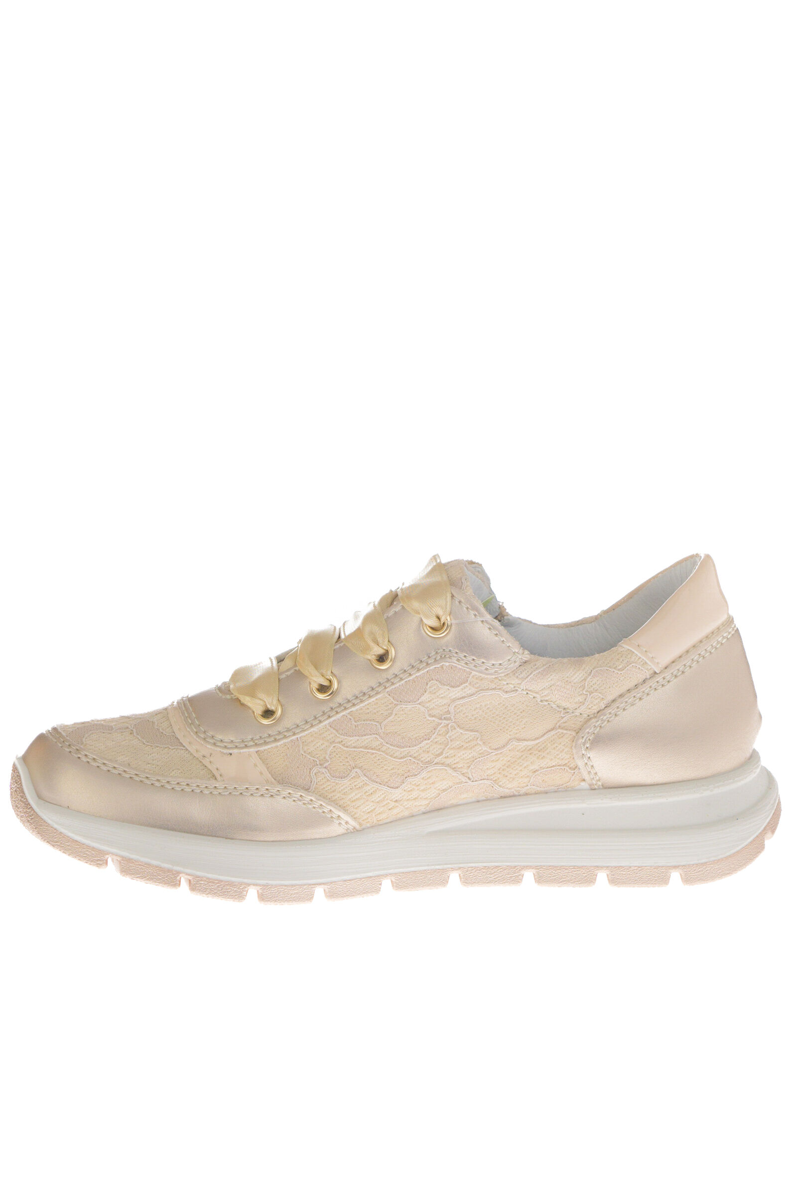 Кроссовки дев. АРТ.5876344,беж,тек-и.к/н.к