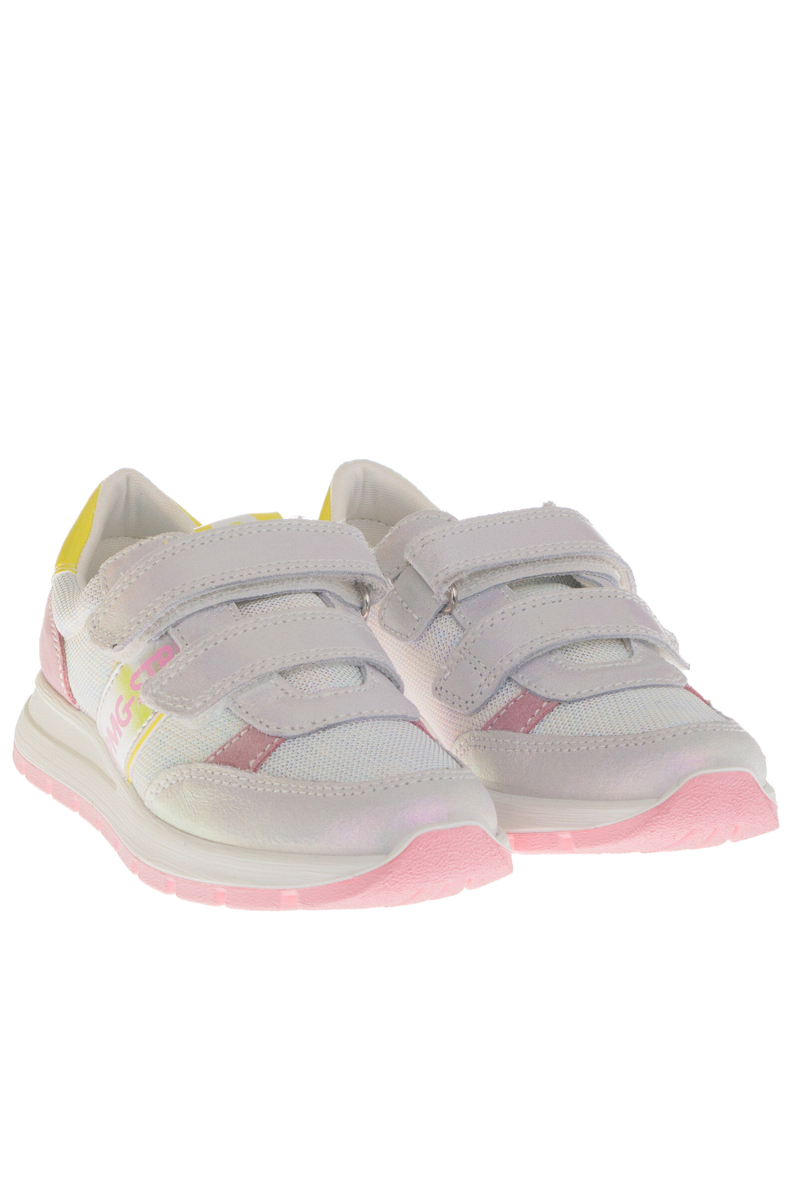 Кроссовки дев. АРТ.5876400,бел-роз,тек-н.к-з/тек