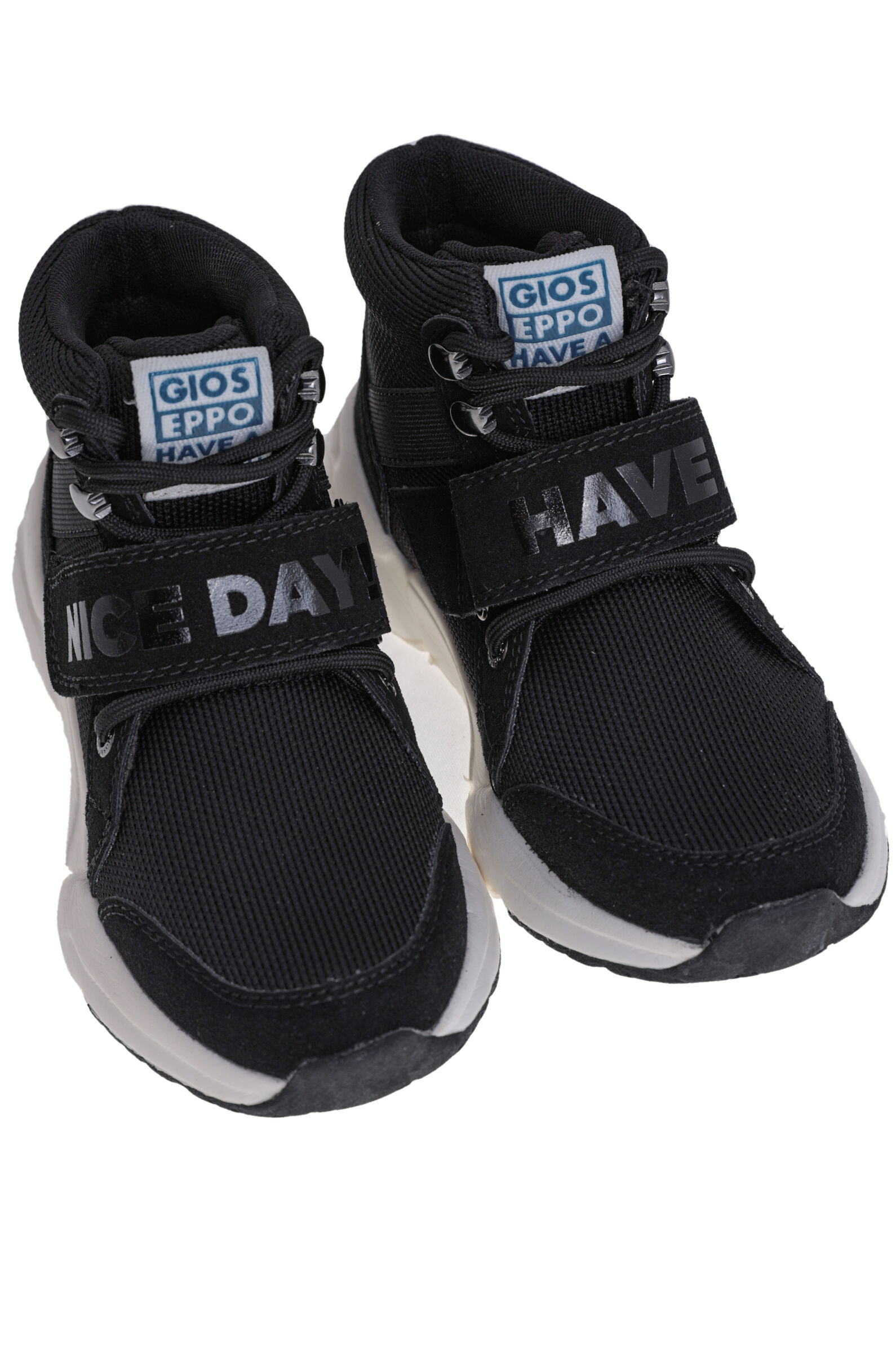 Кроссовки мал. АРТ.67135,чер,тек/тек