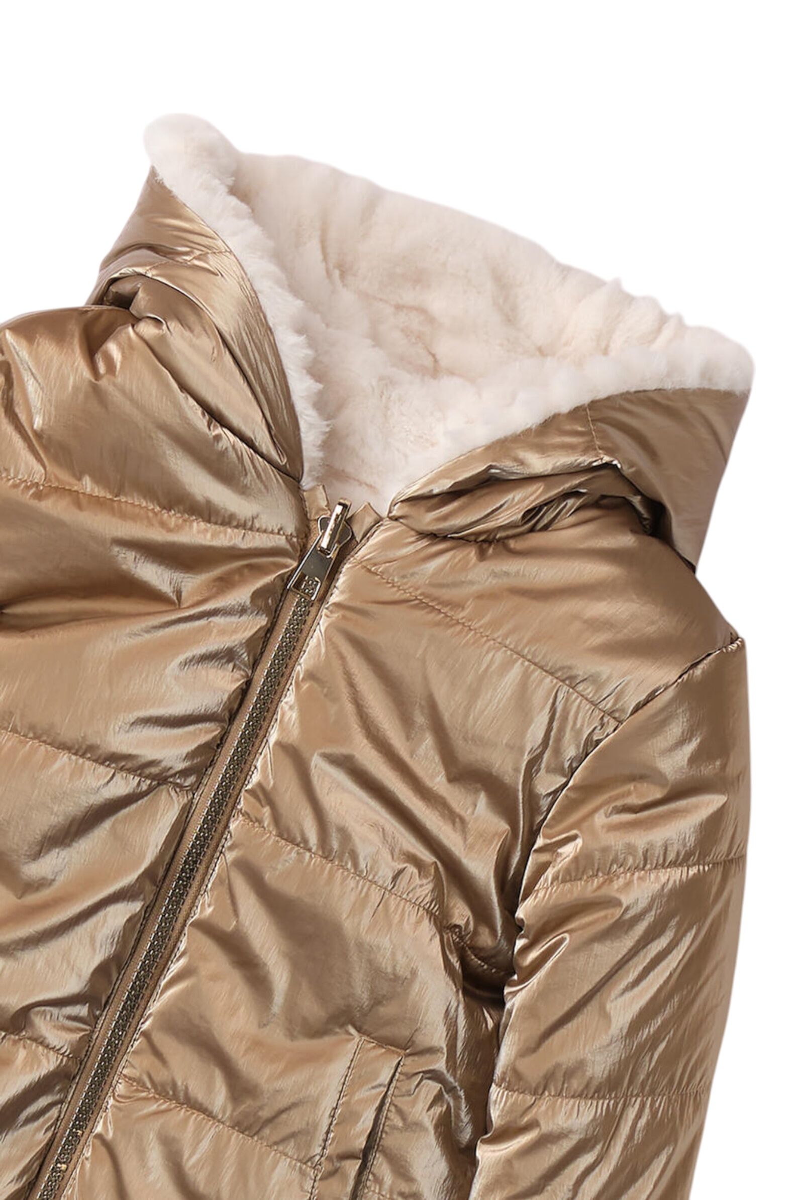 Куртка дев. АРТ.4.A636.00,беж,па/нейл