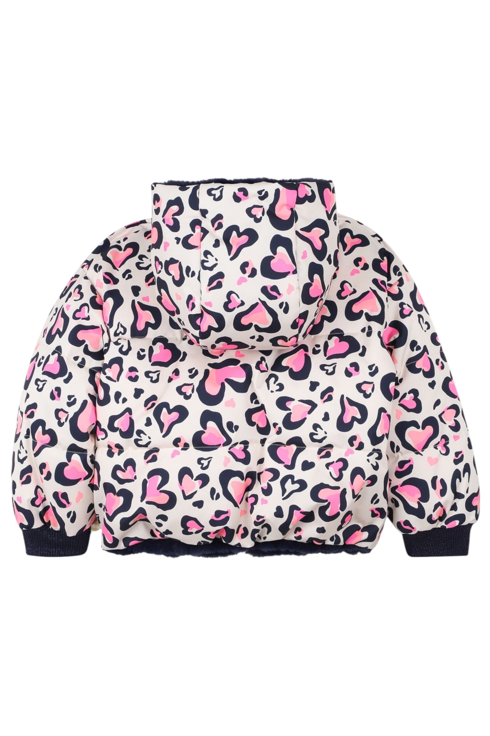 Куртка дев. АРТ.U21355/47V,мол-роз,пэ/пэ