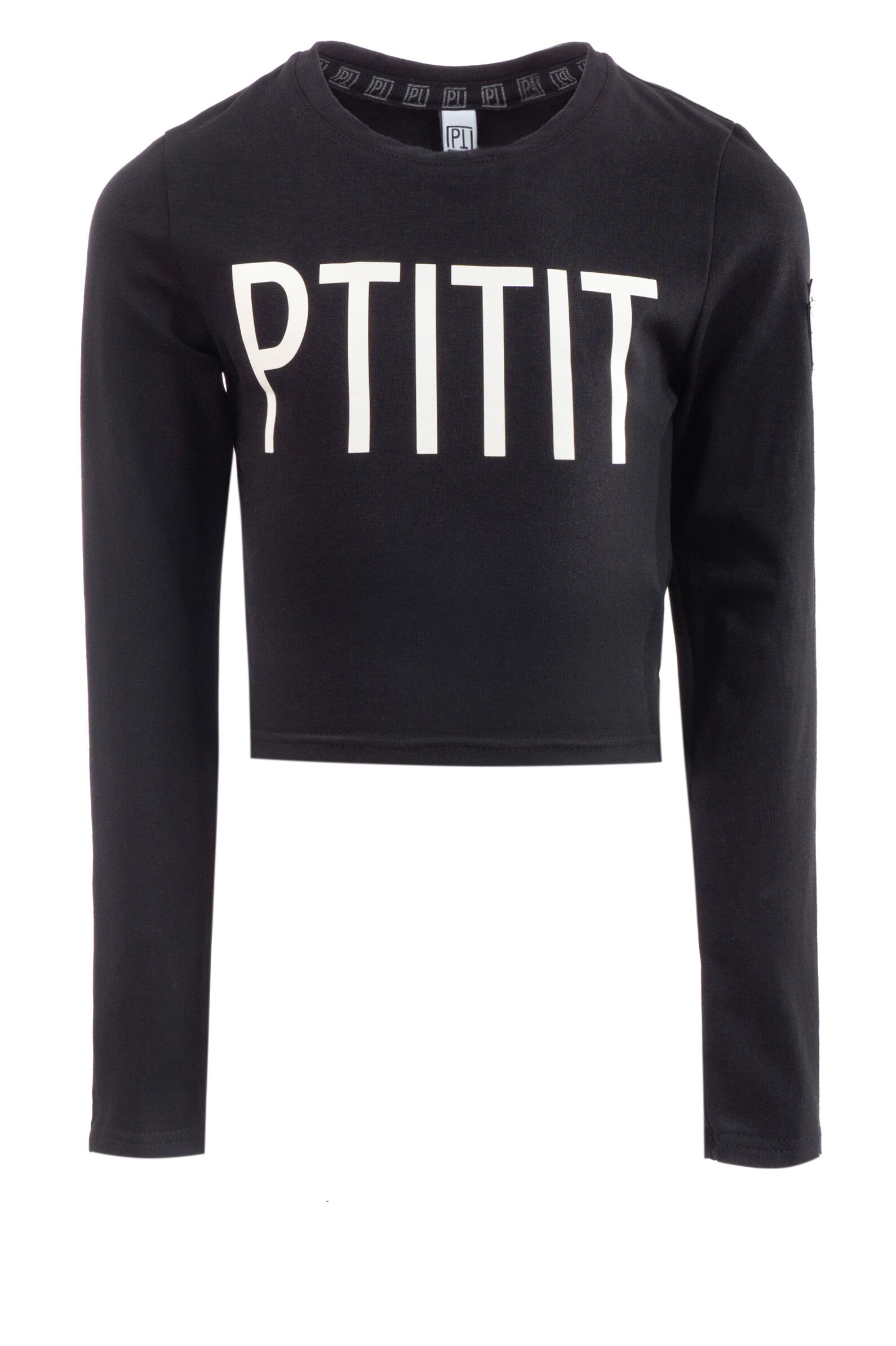 Лонгслив дев. АРТ.Pt-030,чер,хл-лайкра