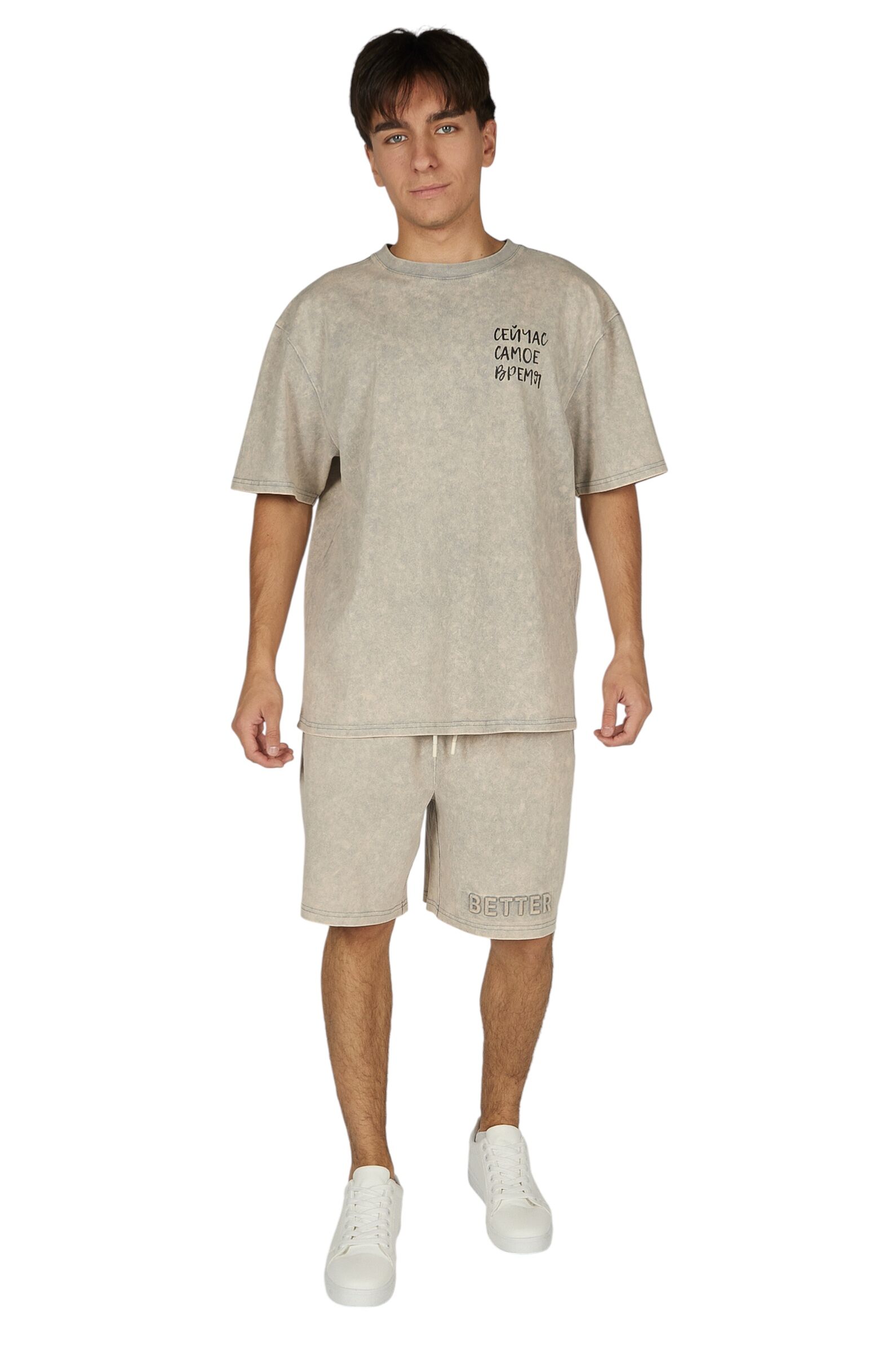 Шорты АРТ.B-TR36030,сер-гол,хл