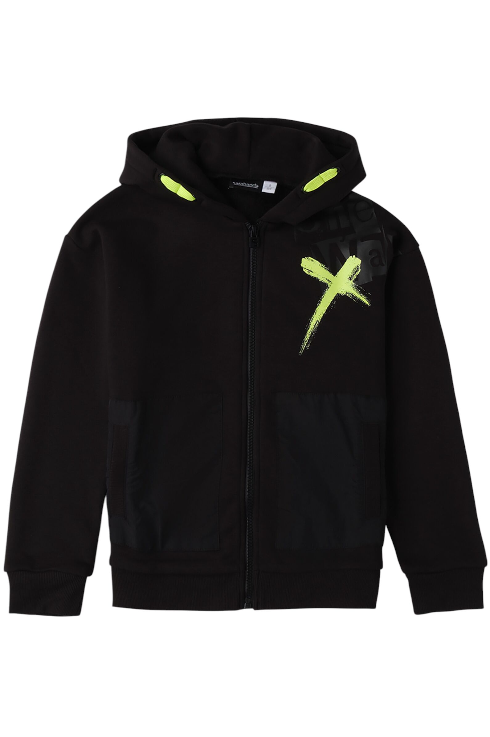 Толстовка мал. АРТ.0.F665.00,чер,хл-пэ