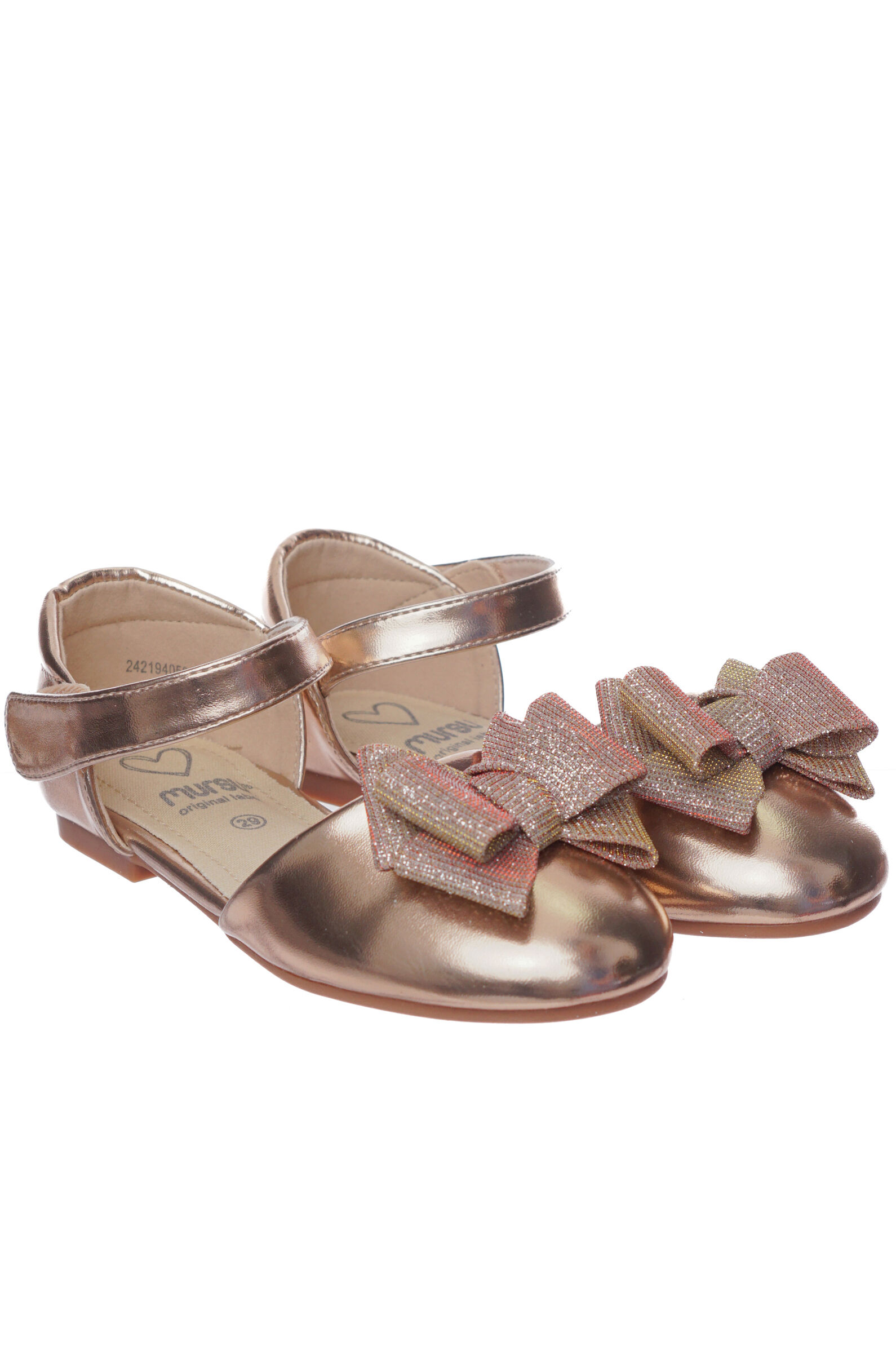 Туфли дев. АРТ.242194050062,бронз,и.к/тек