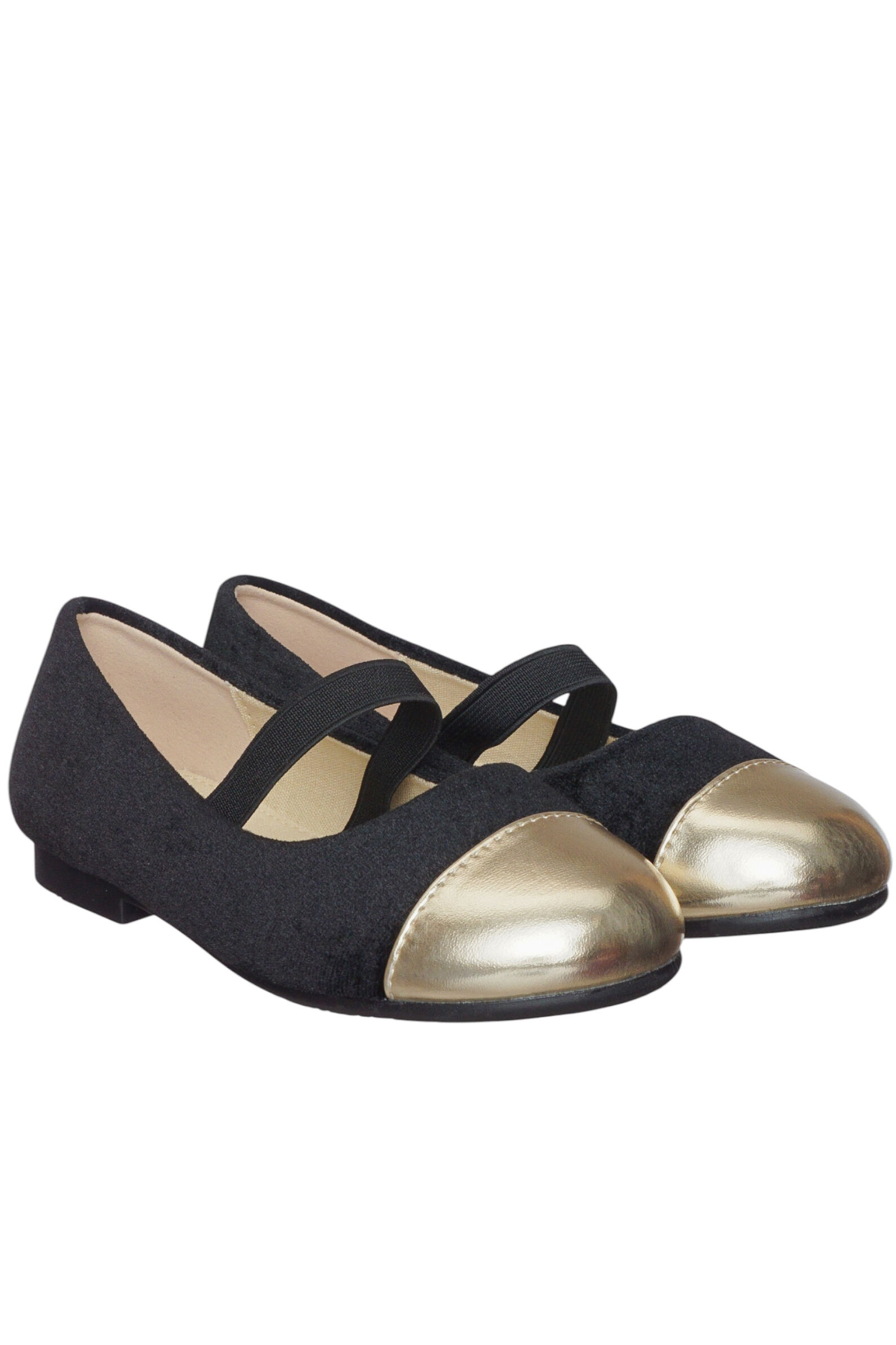 Туфли дев. АРТ.25119501116,чер-зол,тек-и.к/тек